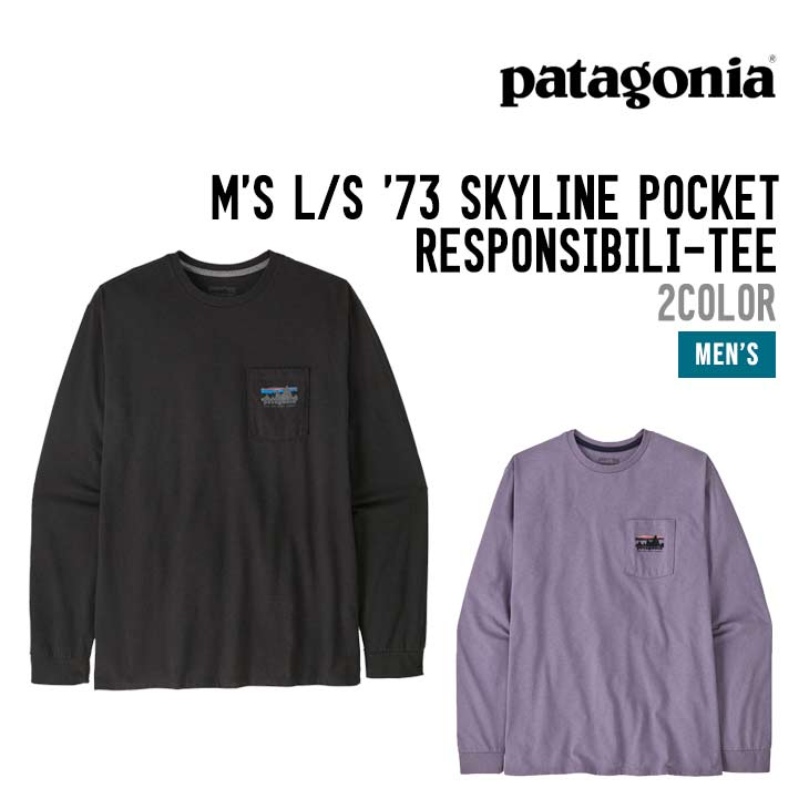 M'S L/S '73 SKYLINE POCKET RESPONSIBILI-TEE