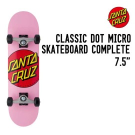 SANTA CRUZ CLASSIC DOT MICRO SKATEBOARD COMPLETE