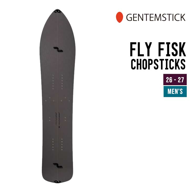 GENTEMSTICK ゲンテンスティック 26-27 FLY FISK CHOPSTICKS フライフィスク チョップスティック 2026-2027 スノーボード スプリットボード メンズ