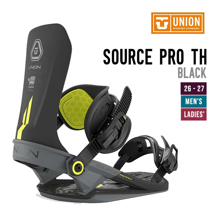 UNION ユニオン 26-27 SOURCE PRO TH ソース プロ スノーボード ビンディング メンズ