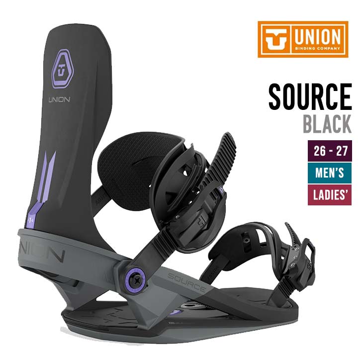 UNION ユニオン 26-27 SOURCE ソース スノーボード ビンディング メンズ