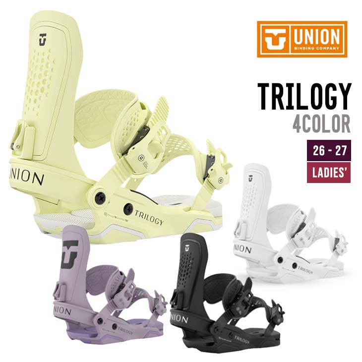 UNION ユニオン 26-27 TRILOGY トリロジー スノーボード ビンディング レディース