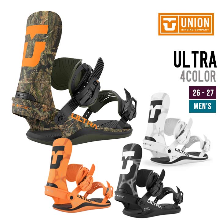 UNION ユニオン 26-27 ULTRA [MEN] ウルトラ スノーボード ビンディング メンズ