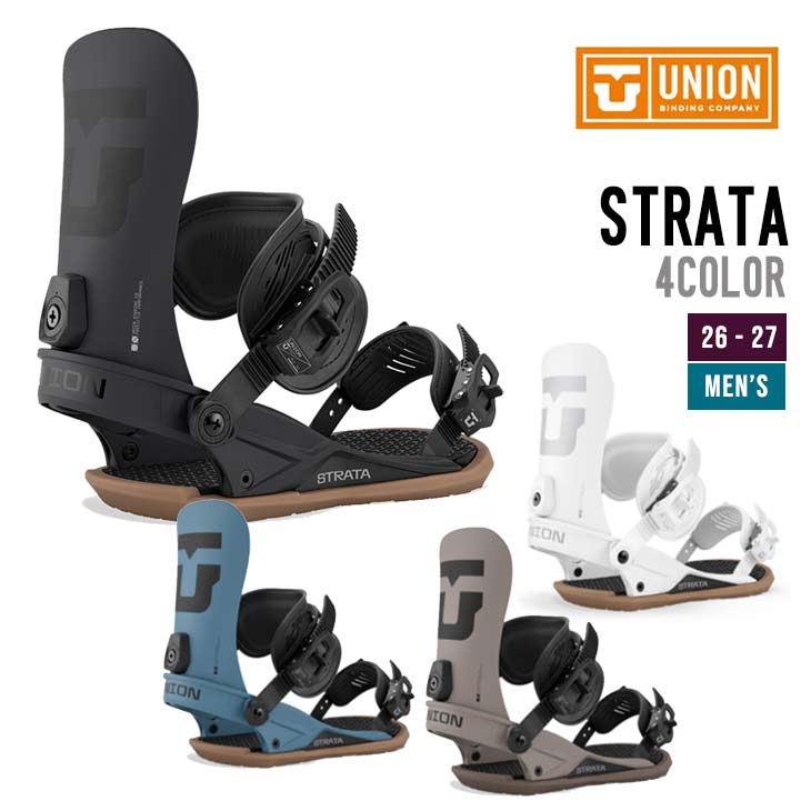 UNION ユニオン 26-27 STRATA ストラータ スノーボード ビンディング メンズ