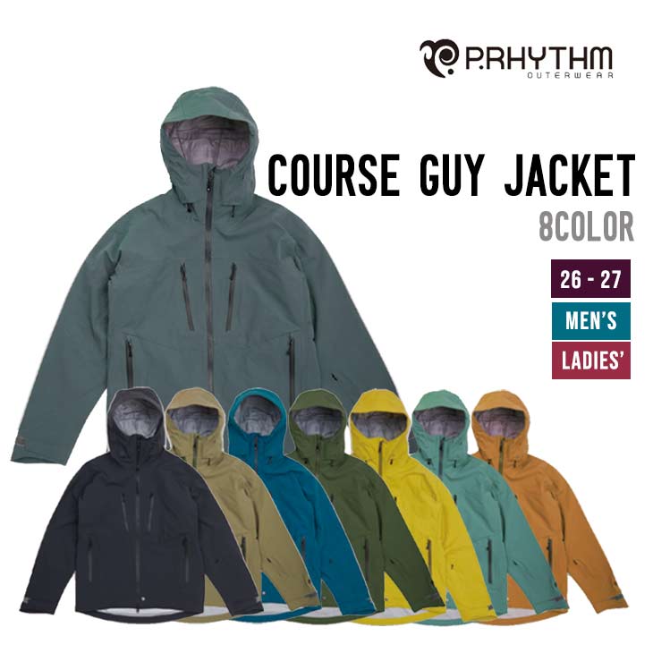 P.RHYTHM プリズム 26-27 COURSE GUY JACKET スノーボード ウェア コースガイジャケット メンズ レディース
