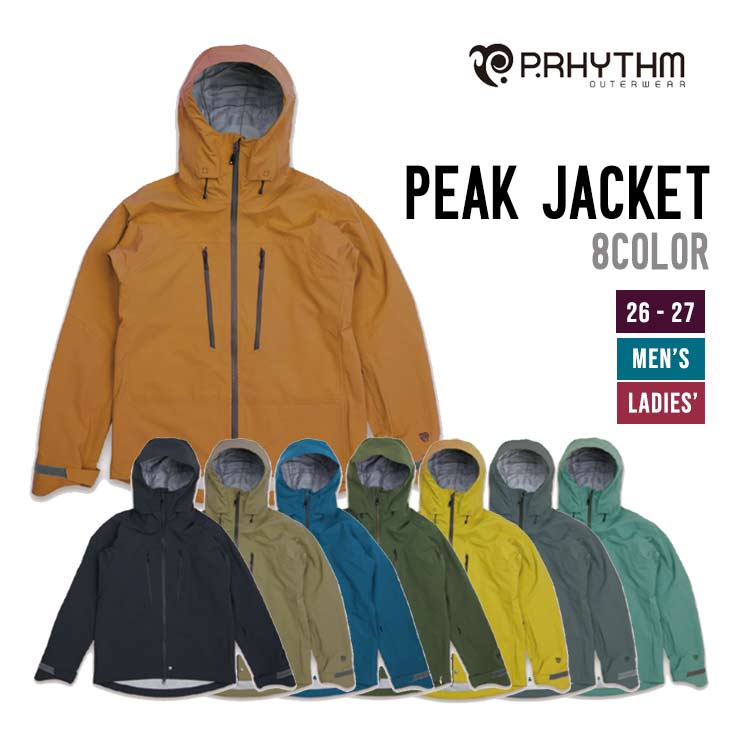 P.RHYTHM プリズム 26-27 PEAK JACKET スノーボード ウェア ピークジャケット メンズ レディース