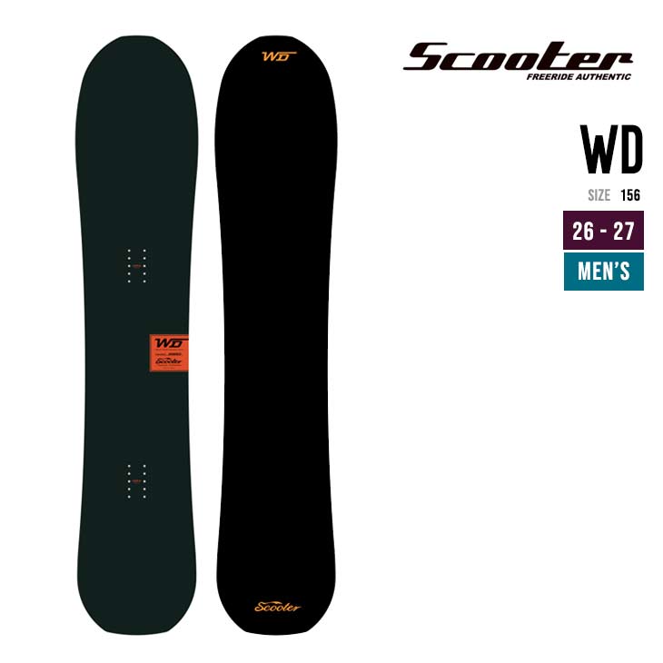 SCOOTER スクーター 26-27 WD ダブルディー スノーボード 2026-2027