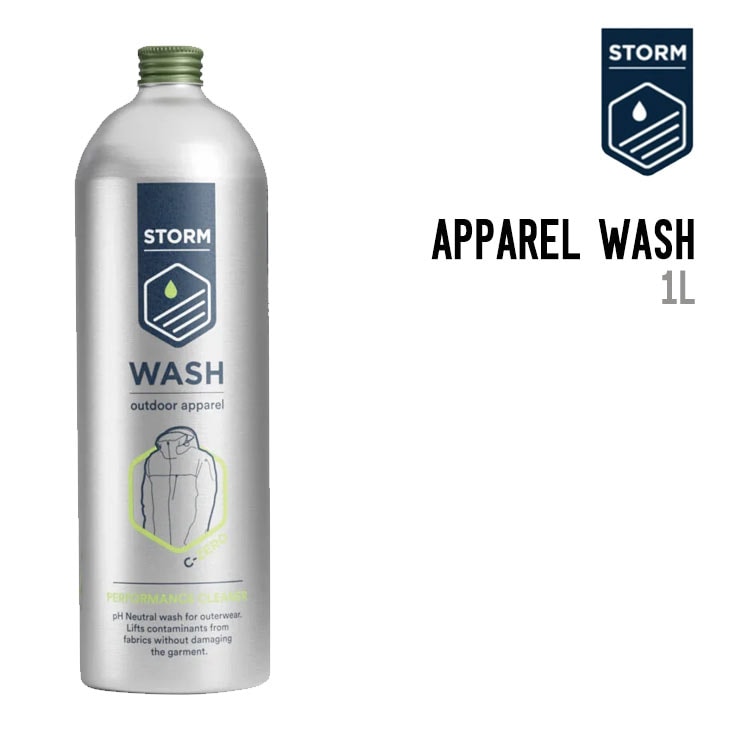 STORM ストーム アパレルウォッシュ アウトドア 洗剤 ゴアテックス ウェア 1L