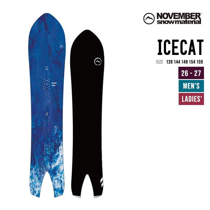 NOVEMBER ノベンバー 26-27 ICECAT アイスキャット スノーボード