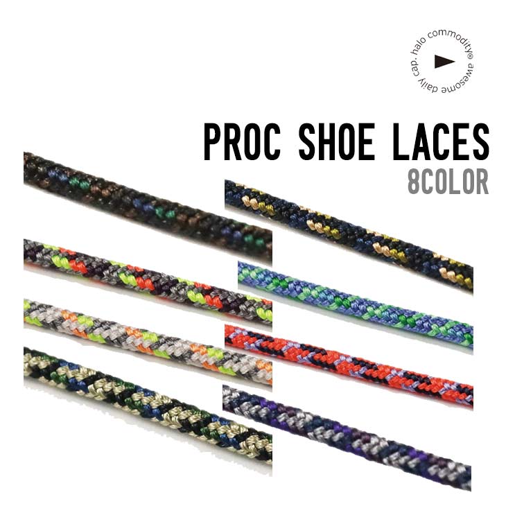HALO COMMODITY ハロ コモディティー PROC SHOE LACES 靴紐 シューレース 正規品 アウトドア