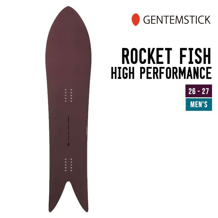 GENTEMSTICK ゲンテンスティック 26-27 ROCKET FISH HP ロケットフィッシュ ハイパフォーマンス 2026-2027 スノーボード メンズ