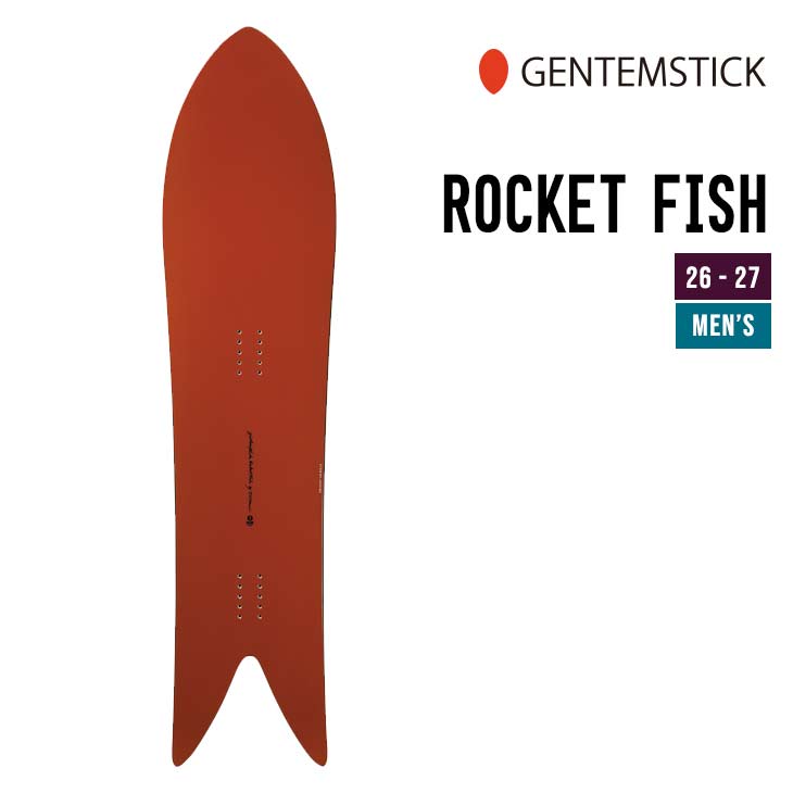 GENTEMSTICK ゲンテンスティック 26-27 ROCKET FISH ロケットフィッシュ 2026-2027 スノーボード メンズ