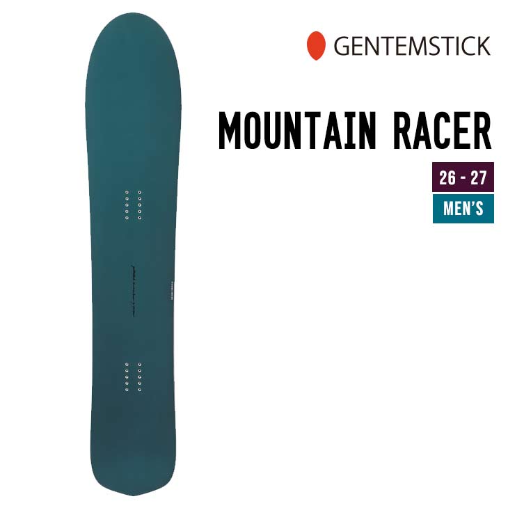 GENTEMSTICK ゲンテンスティック 26-27 MOUNTAIN RACER マウンテンレーサー 2026-2027 スノーボード メンズ