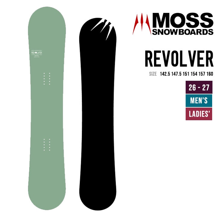 MOSS SNOWBOARD モス 26-27 REVOLVER リボルバー スノーボード2026 2027