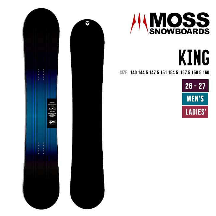 MOSS SNOWBOARD モス 26-27 KING キング スノーボード2026 2027