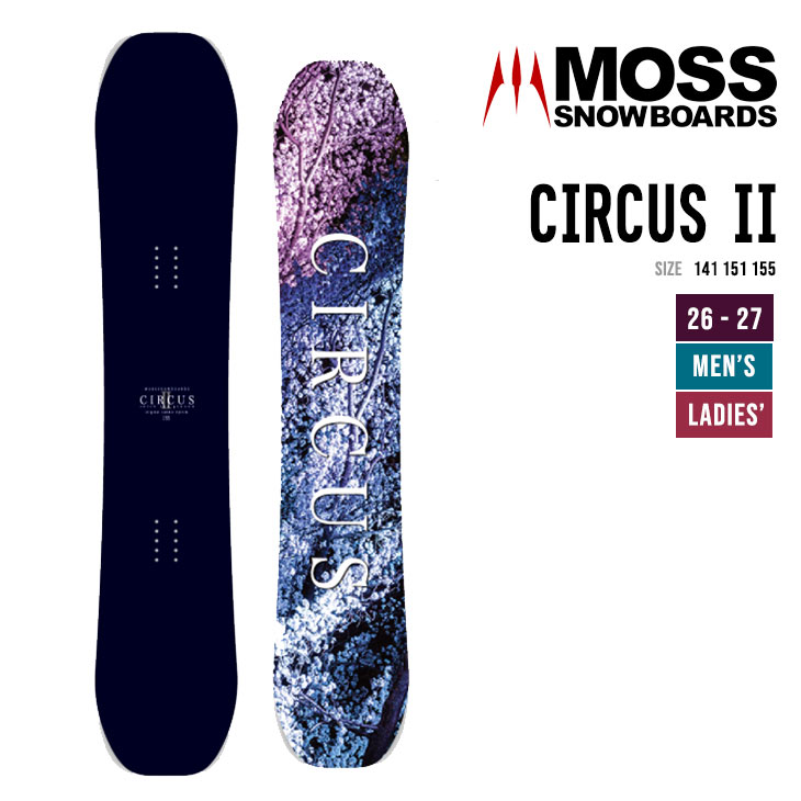 MOSS SNOWBOARD モス 26-27 CIRCUS II サーカス ツー 2026-2027 スノーボード2026 2027