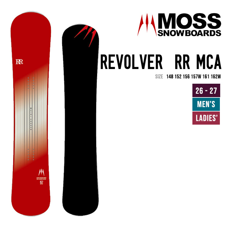 MOSS SNOWBOARD モス 26-27 REVOLVER RR MCA スノーボード2026 2027
