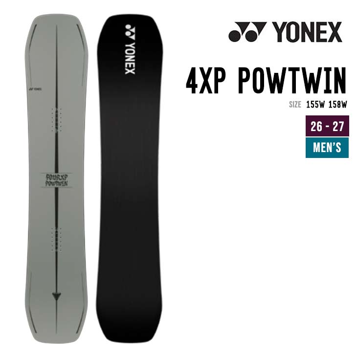 YONEX ヨネックス 26-27 4XP POWTWIN フォーエックスピー パウツイン スノーボード