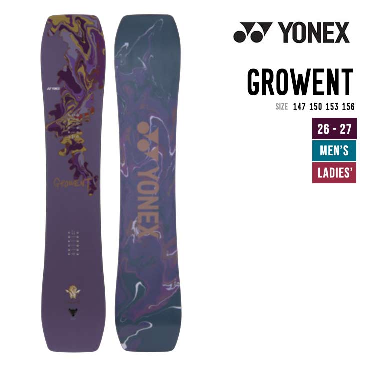 YONEX ヨネックス 26-27 GROWENT グローエント スノーボード