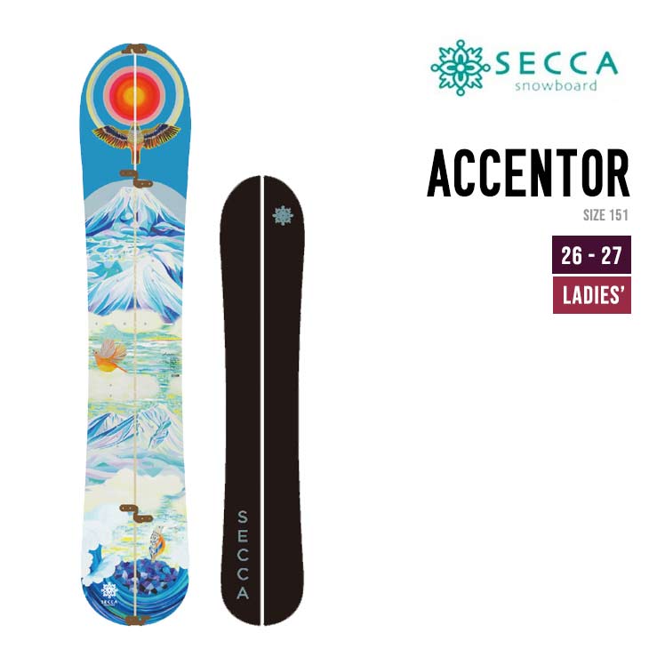 SECCA セッカ 26-27 ACCENTOR アクセンター スノーボード スプリットボード