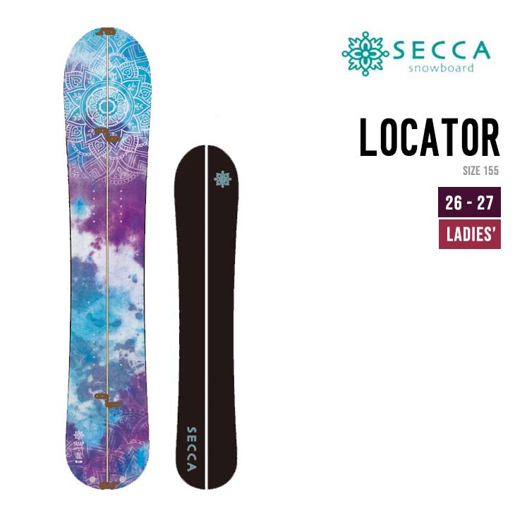 SECCA セッカ 26-27 LOCATOR ロケーター スノーボード スプリットボード