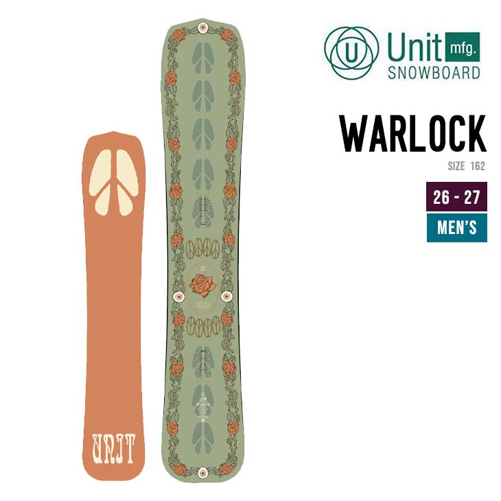 UNIT ユニット 26-27 WARLOCK ウォーロック スノーボード