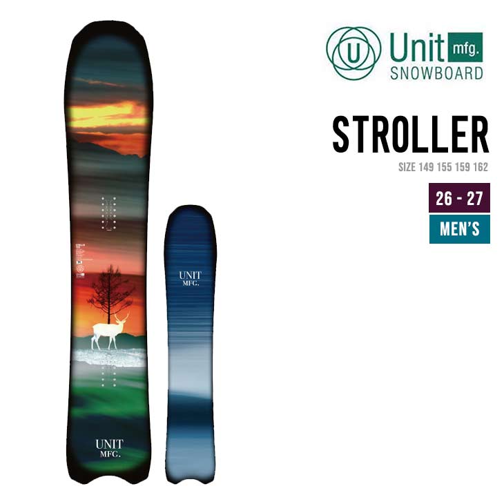 UNIT ユニット 26-27 STROLLER ストローラー スノーボード