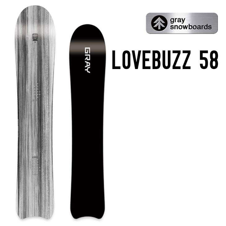 GRAY グレイ 26-27 LOVEBUZZ 58 ラブバス スノーボード メンズ