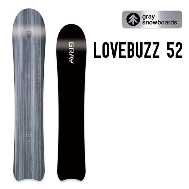 GRAY グレイ 26-27 LOVEBUZZ 52 ラブバズ スノーボード メンズ