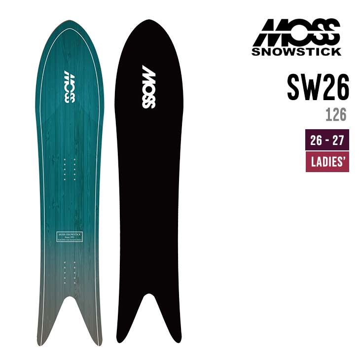 MOSS SNOWSTICK モススノースティック 26-27 SW 26 スノーボード エスダブリュー 子供用 キッズ