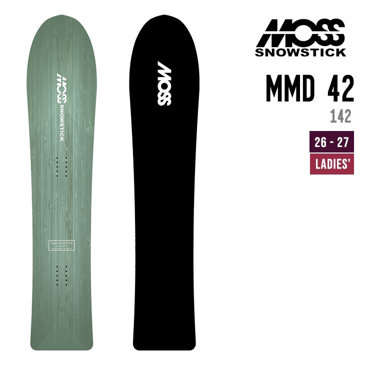 MOSS SNOWSTICK モス スノースティック 26-27 MMD 42 スノーボード エムエムディー