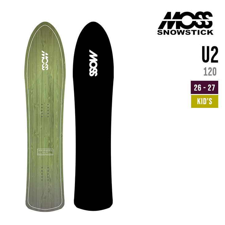 MOSS SNOWSTICK モス スノースティック 26-27 U2 スノーボード キッズ 子供用