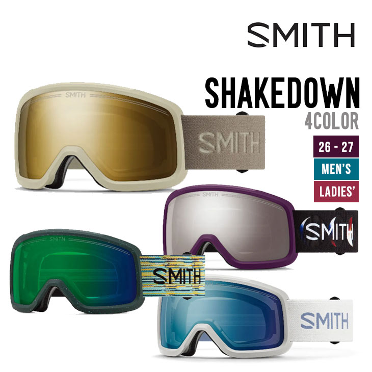 26-27 SMITH スミス SHAKEDOWN シェイクダウン ゴーグル 特典付