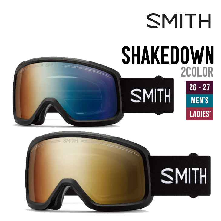 26-27 SMITH スミス SHAKEDOWN シェイクダウン ゴーグル 特典付