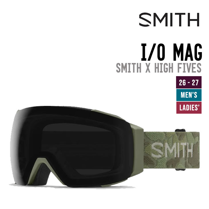 26-27 SMITH スミス I-O MAG アイオーマグ ゴーグル 特典付