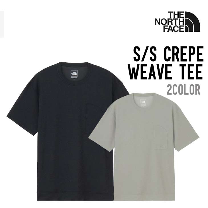 THE NORTH FACE ノースフェイス S-S CREPE WEAVE TEE クレープウェーブティー