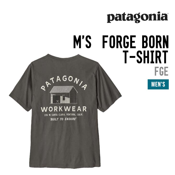 PATAGONIA パタゴニア M'S FORGE BORN メンズ フォージ ボーン Tシャツ T-SHIRT 半袖Tシャツ