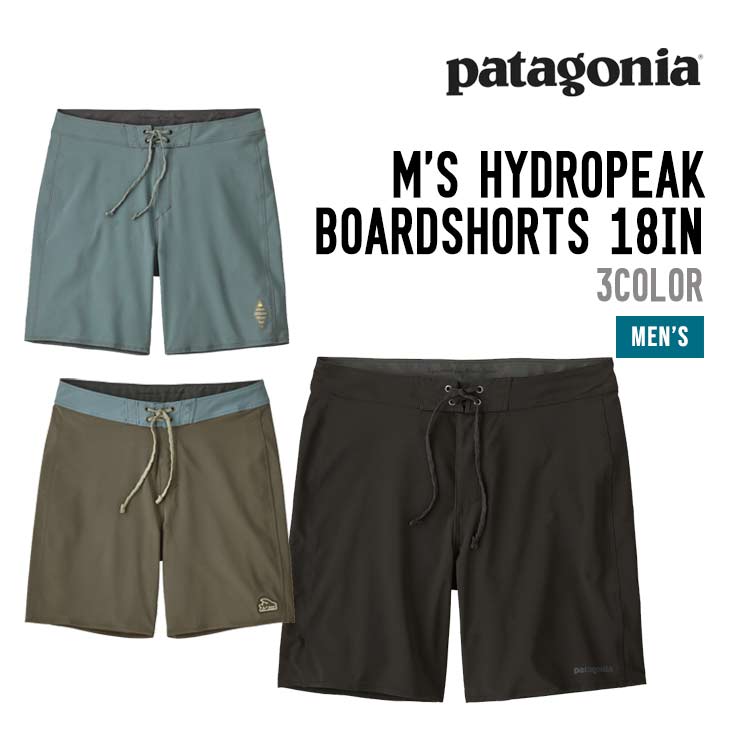 PATAGONIA パタゴニア M's Hydropeak Boardshorts 18in メンズ ハイドロピーク ボードショーツ