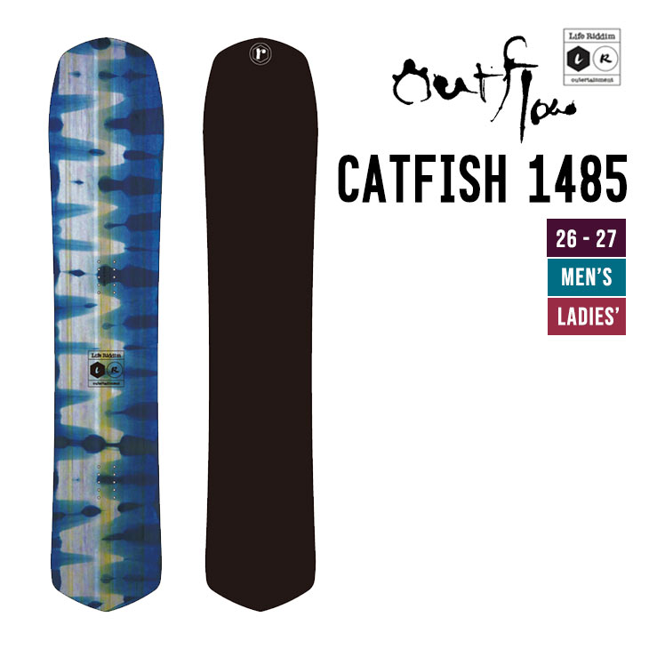 Life Riddim ライフリズム 26-27  CATFISH 1485 スノーボード