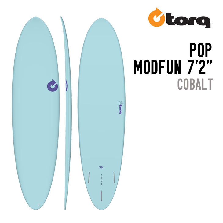 TORQ SURFBOARD トルク サーフボード POP MOD FUN 7'2"  サーフィン ミッドレングス