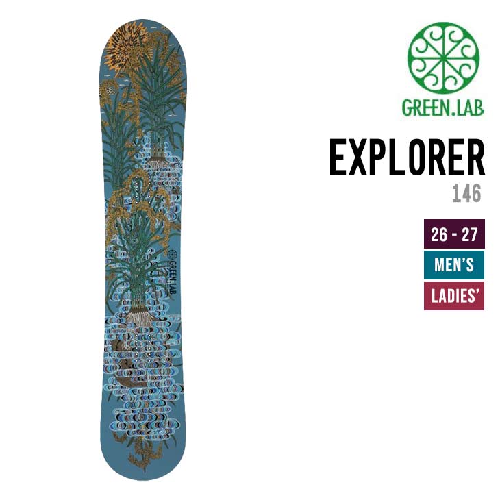 GREEN.LAB グリーンラボ 26-27 EXPLORER 146 スノーボード