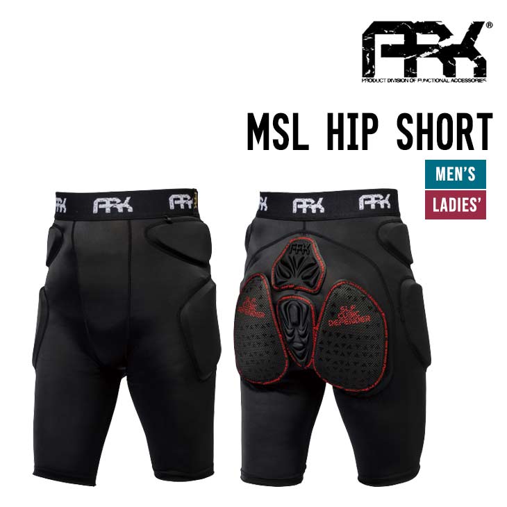 ARK エーアールケー MSL HIP SHORT ヒップ お尻 パッド プロテクター AR12506