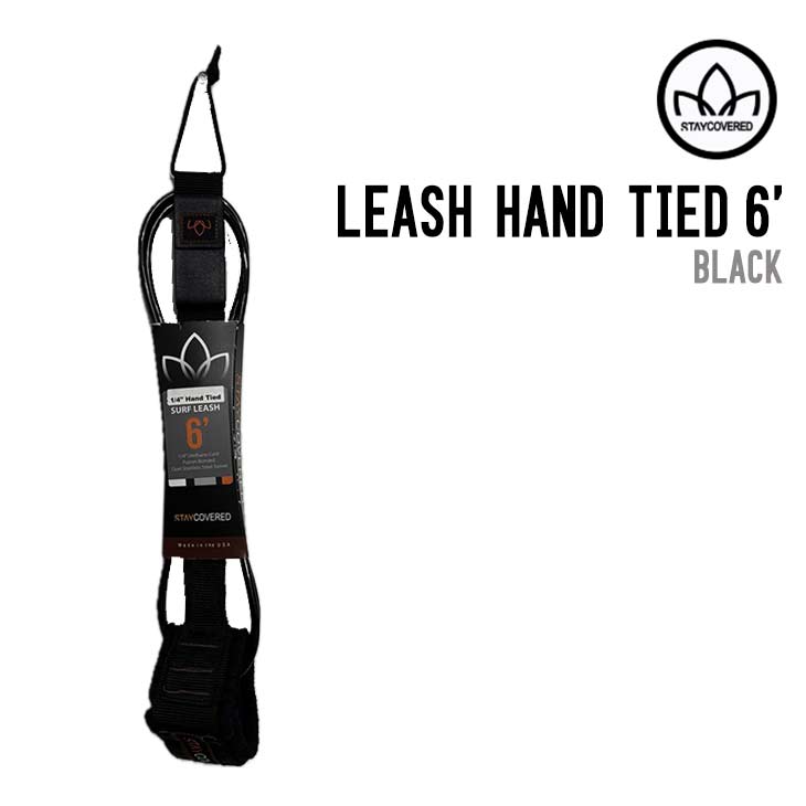 STAYCOVERED ステイカバード LEASH HAND TIED 6'0 リーシュコード ハンドタイド