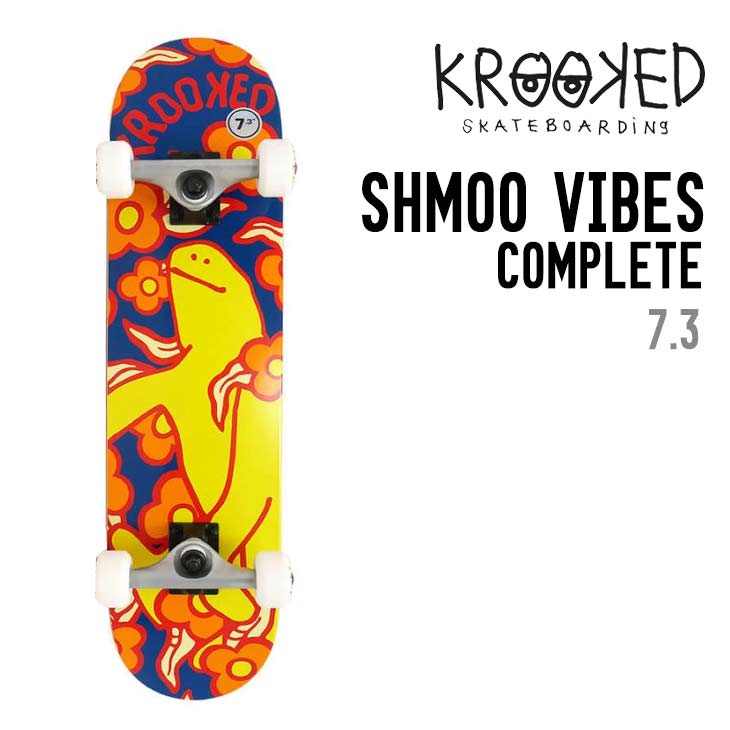 KROOKED クルキッド SHMOO VIBES 7.3 コンプリート スケートボード 完成品