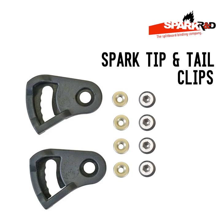 SPARK R&D SPARK TIP & TAIL CLIPS ビンディングパーツ スノーボード
