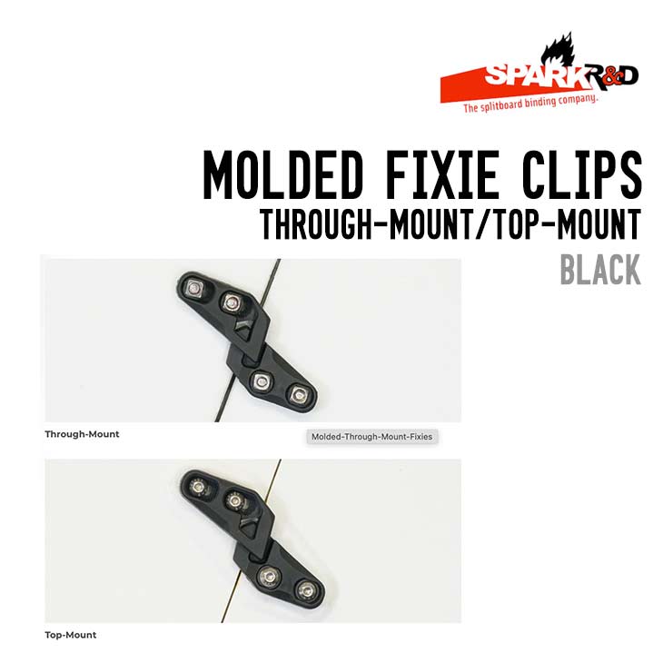 SPARK R&D MOLDED FIXIE CLIPS ビンディングパーツ スノーボード