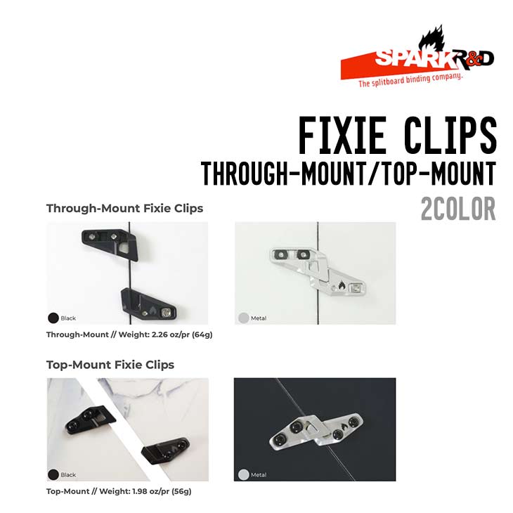 SPARK R&D FIXIE CLIPS  ビンディングパーツ スノーボード フィクシークリップ