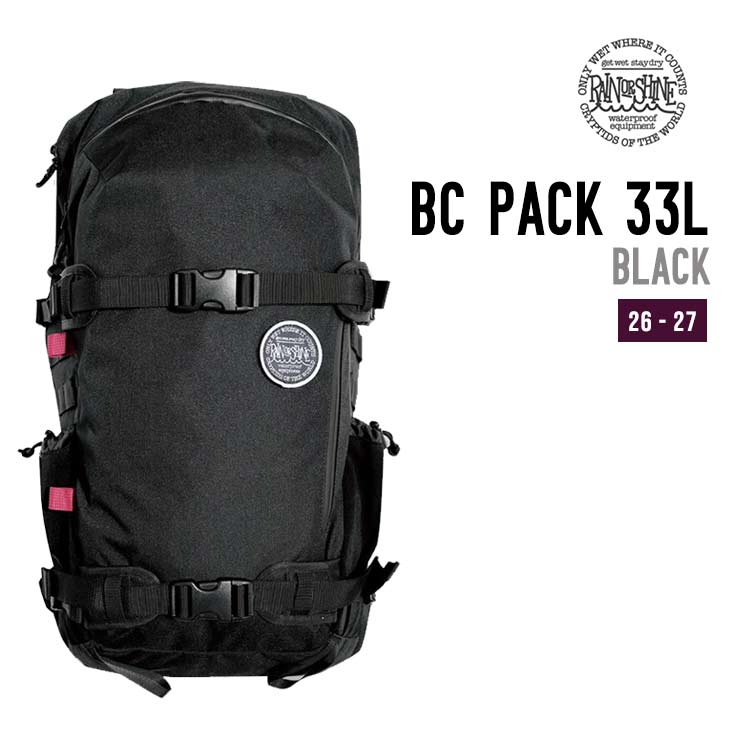 RAIN OR SHINE レインオアシャイン BC PACK 33L バックカントリー バックパック スノーボード