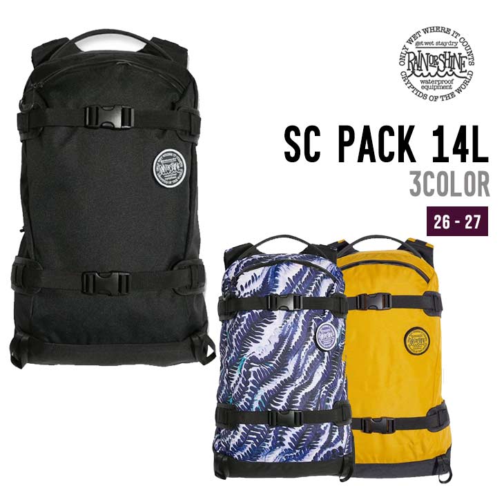 RAIN OR SHINE レインオアシャイン SC PACK 14L バックパック スノーボード