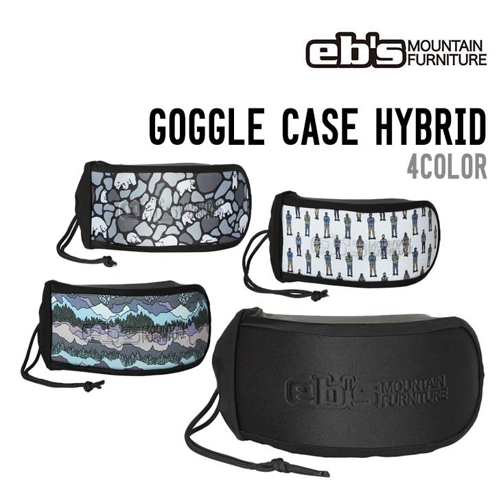 eb's エビス  26-27  GOGGLE CASE HYBRID ゴーグルケース スノーボード